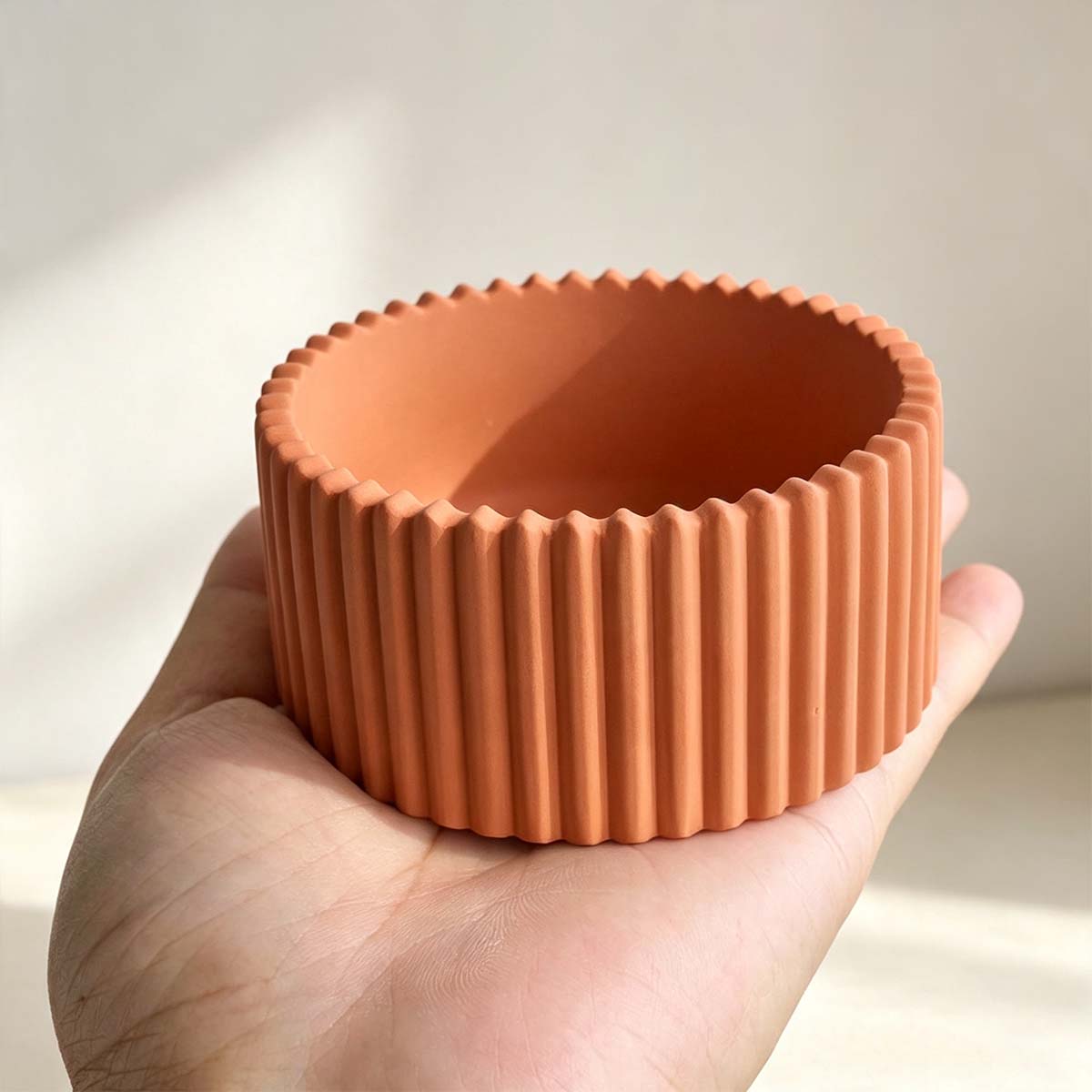 Round Striped Candle Jar Silic - огляд і ціна Potsticker Mold