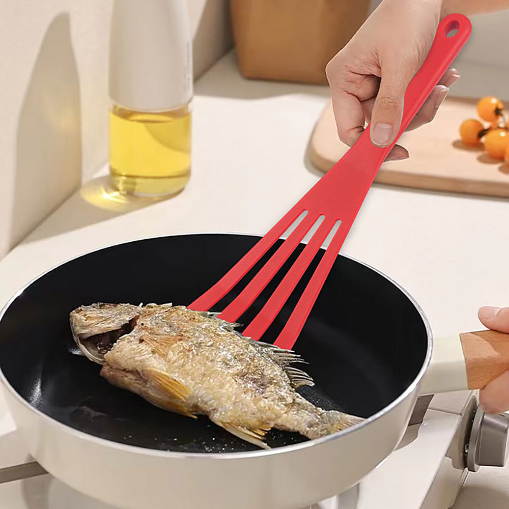 1PC Silicone Inclined Drain Sh - огляд і ціна Okonomiyaki Spatula
