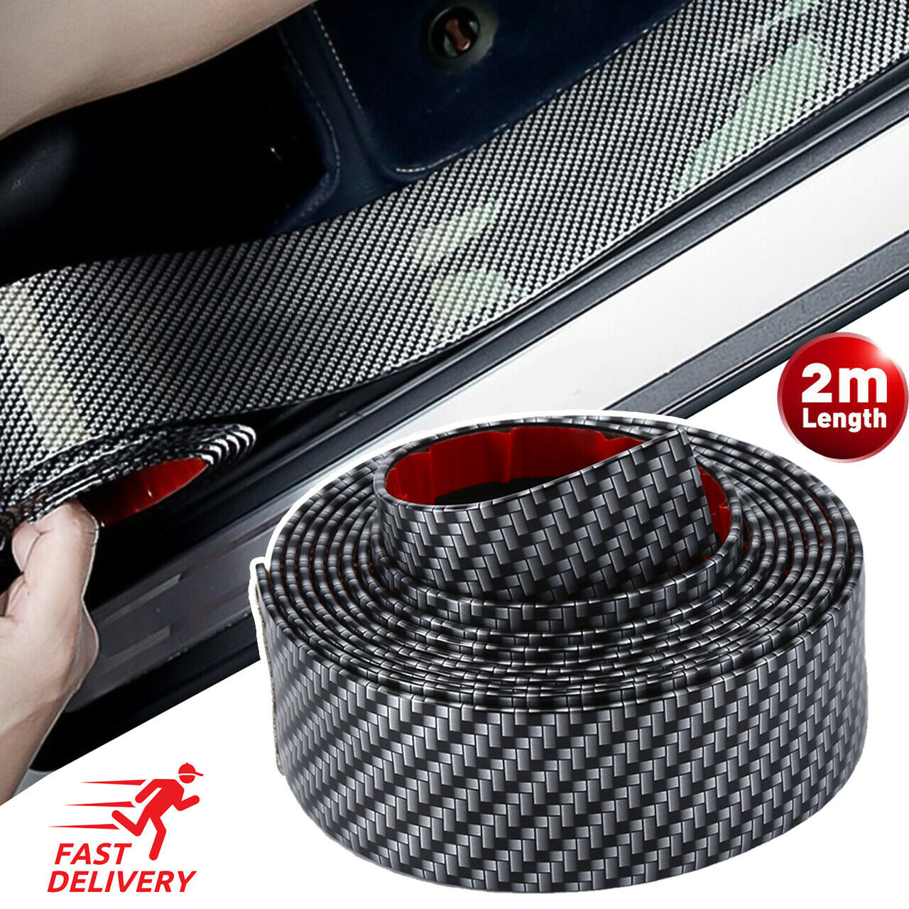 2M Car Stickers Anti Scratch D - огляд і ціна Crepe Pan Carbon