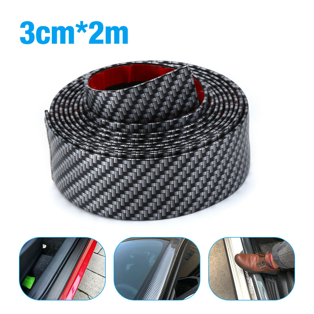 2M Car Stickers Anti Scratch D - огляд і ціна Crepe Pan Carbon