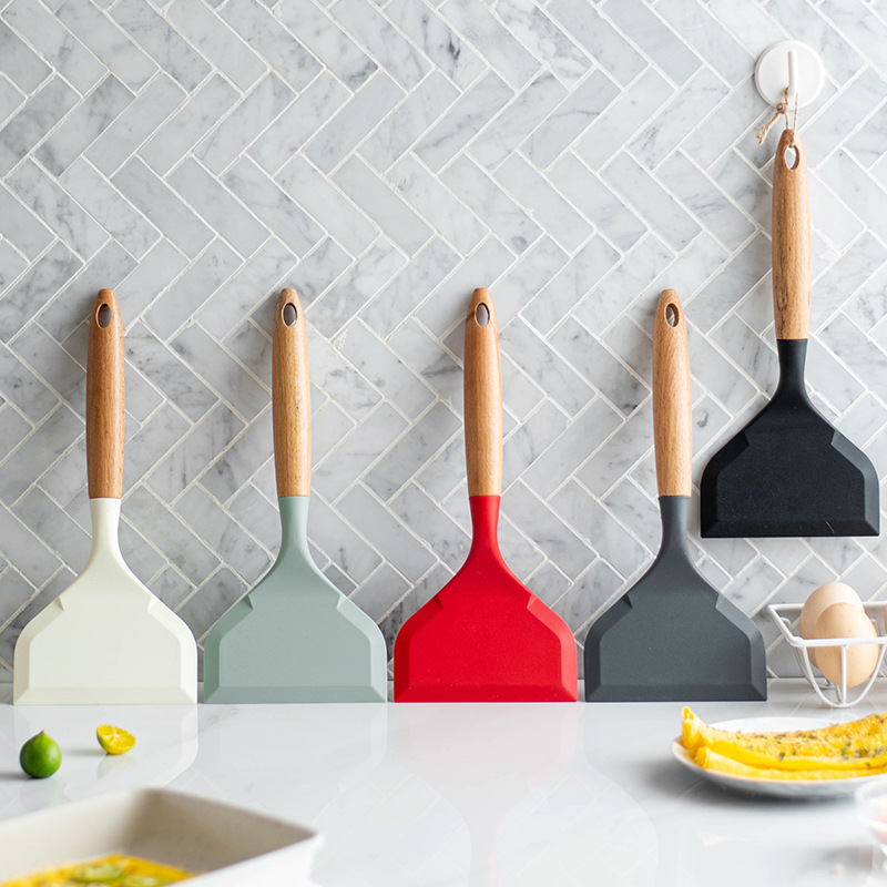 Food Grade Silicone Cooking Ut - огляд і ціна Okonomiyaki Spatula