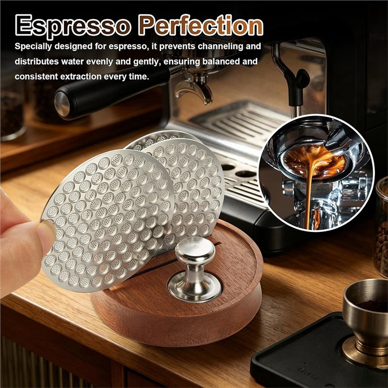 2026 New Espresso Puck Screen  - огляд і ціна Breville Espresso Barista Express